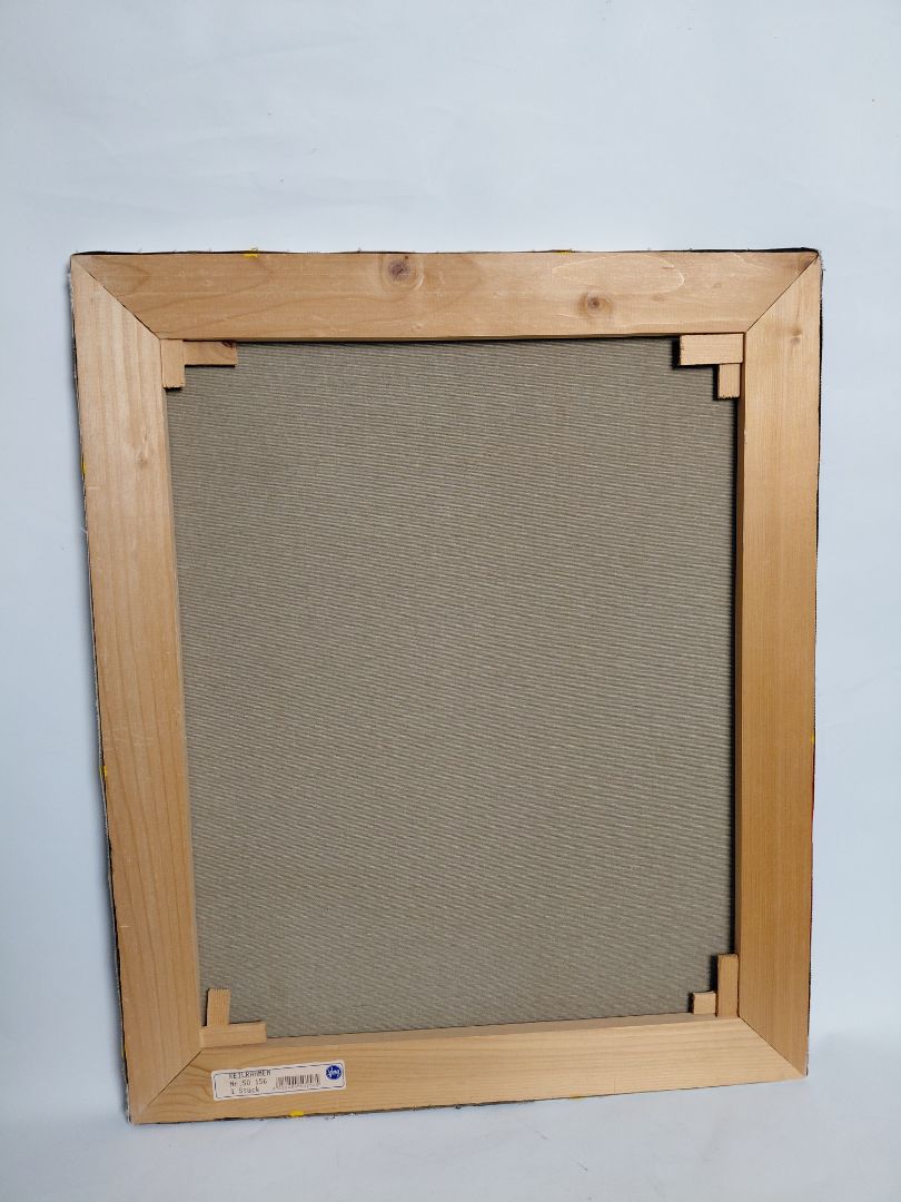 Vintage abstract eftirprentun á striga (1926) "Composition néo plastique no. 5", César Domela