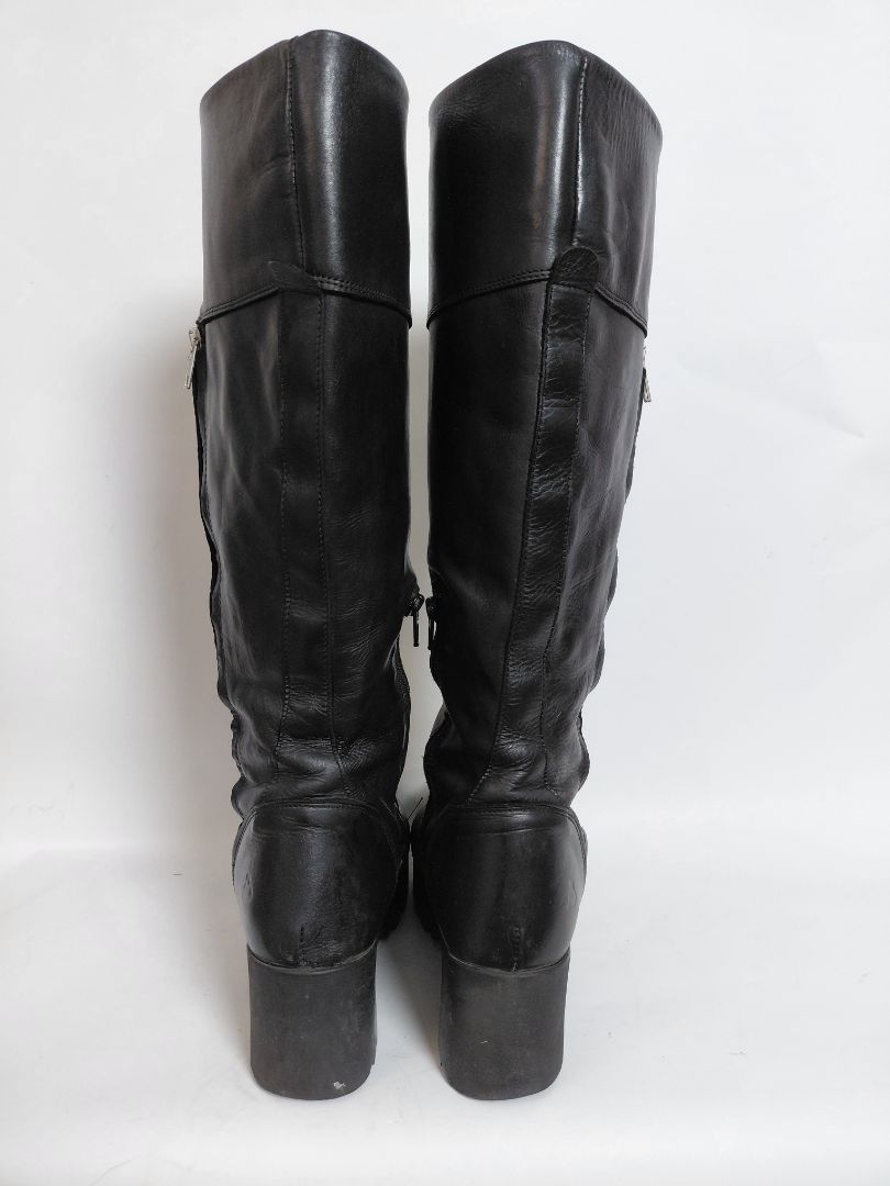 Leðurstígvél (6.5 cm hæll), EUR 41, Bullboxer