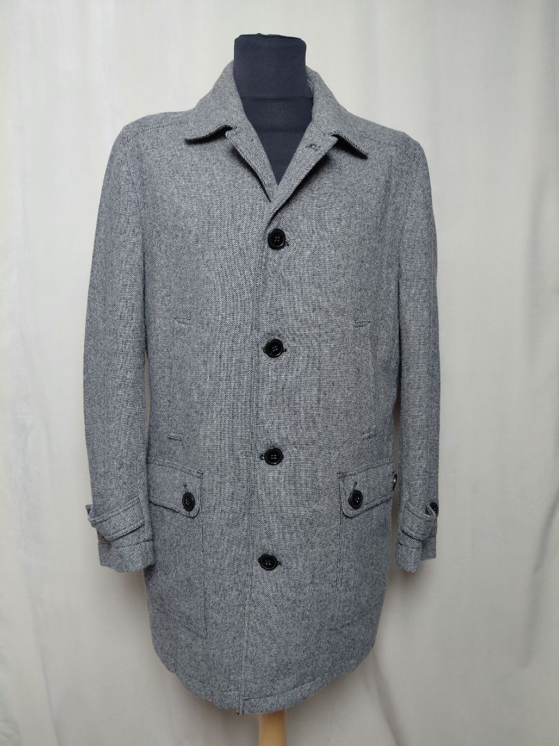 Ullarkápa (70% ull), L, Batistini