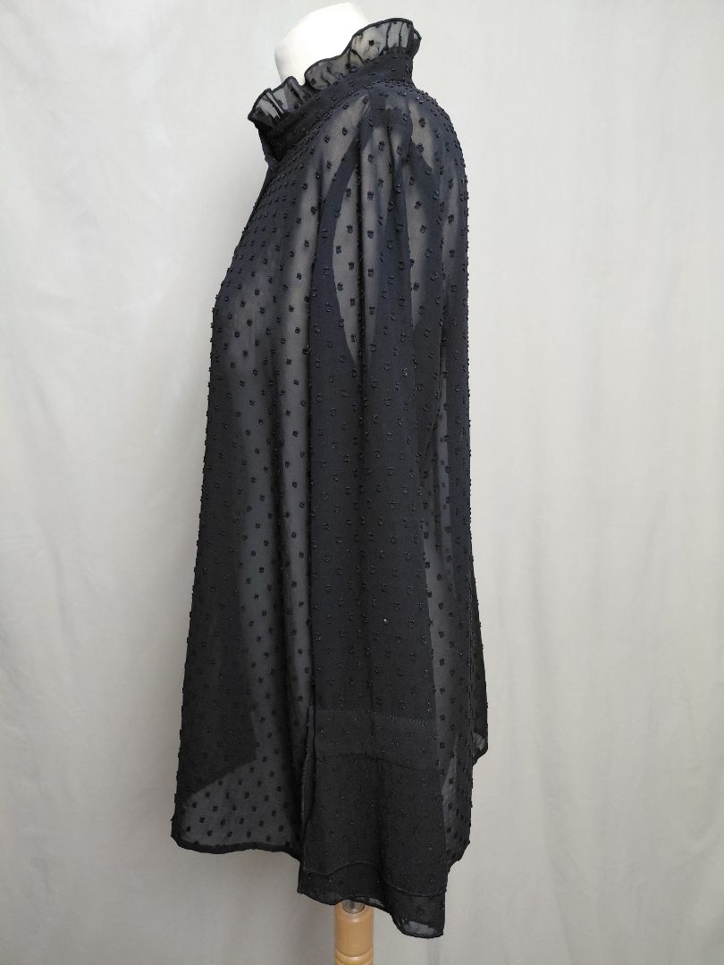 Síðerma gegnsæ skyrta, EUR 44, KappAhl