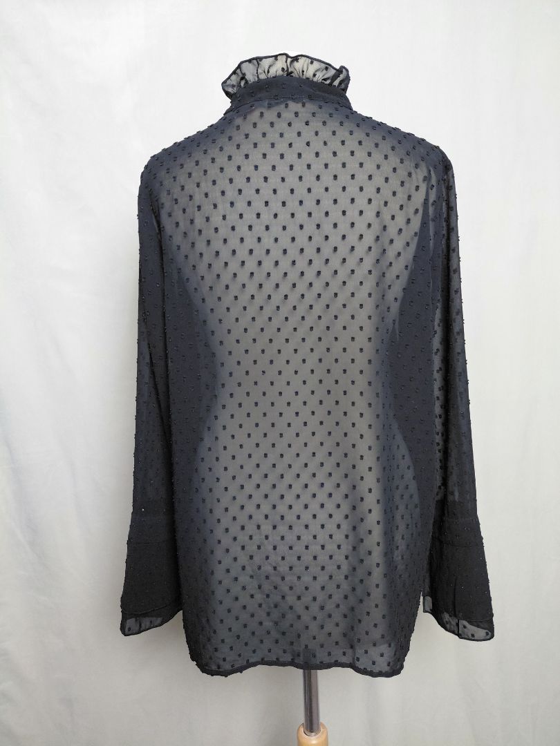 Síðerma gegnsæ skyrta, EUR 44, KappAhl