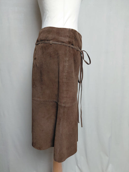 Vintage rússkinns pils (2000), EUR 42, Massimo Dutti