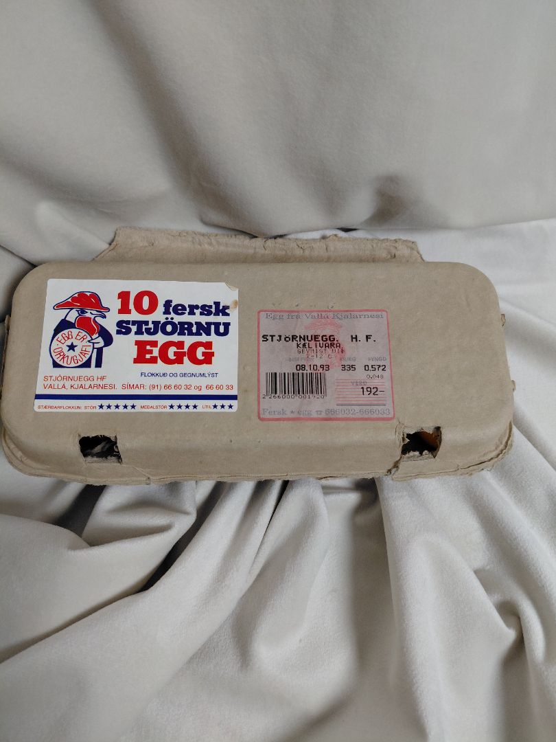 Vintage páskaskraut egg (1990s)