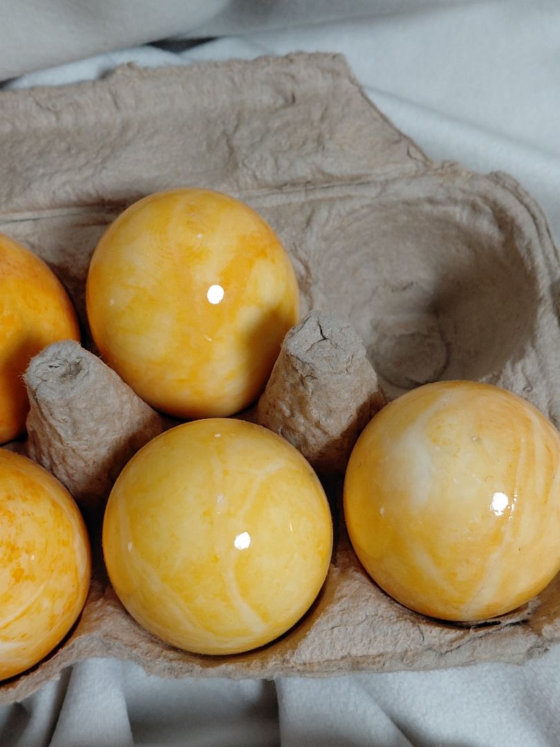 Vintage páskaskraut egg (1990s)