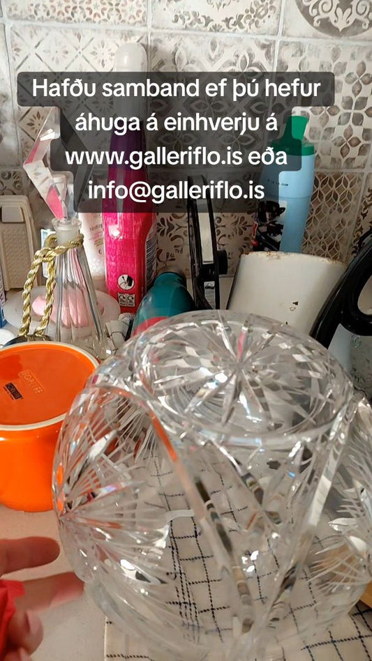 Kristal glervasi kúlulaga, Bohemia Crystal
