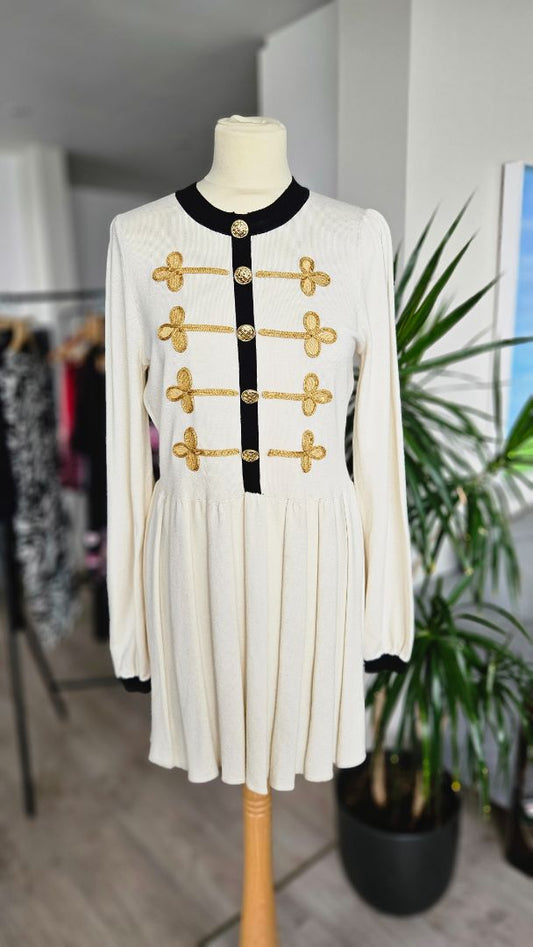 Vintage knitted dress, L, Twelve by Twelve