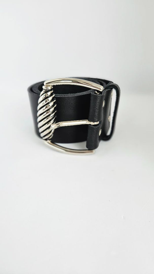 Leður belti, 104 cm