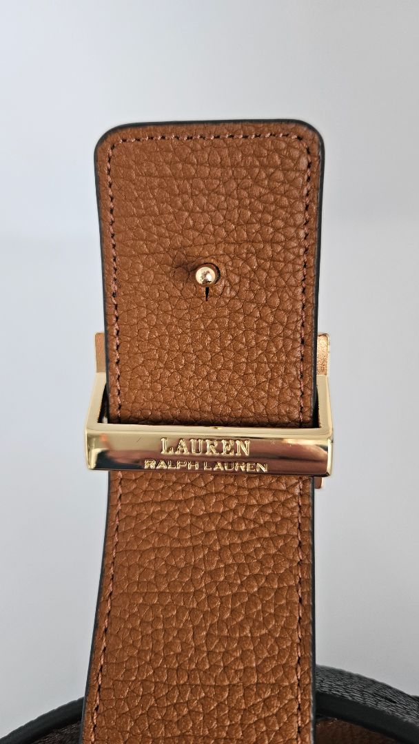 Leather belt 116 cm Ralph Lauren Galleri Flo