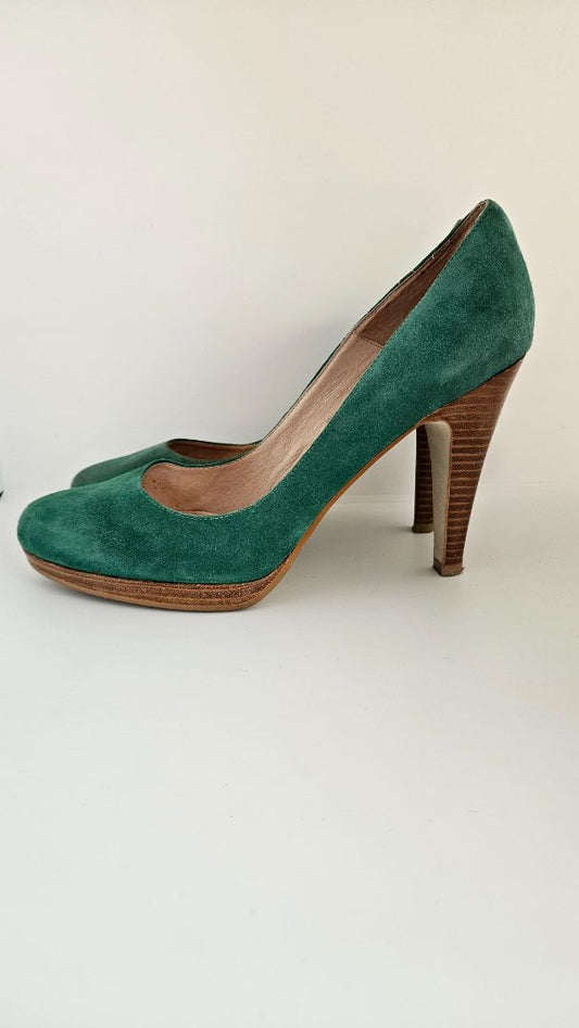 Suede heels, EUR 40, TOPSHOP