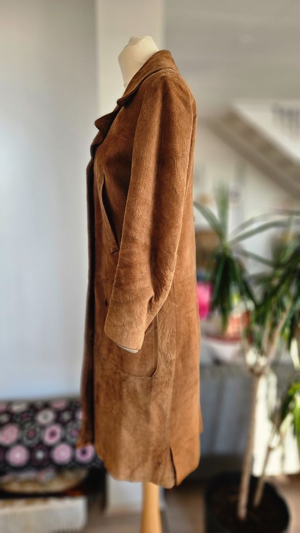 Vintage suede coat (1964), M