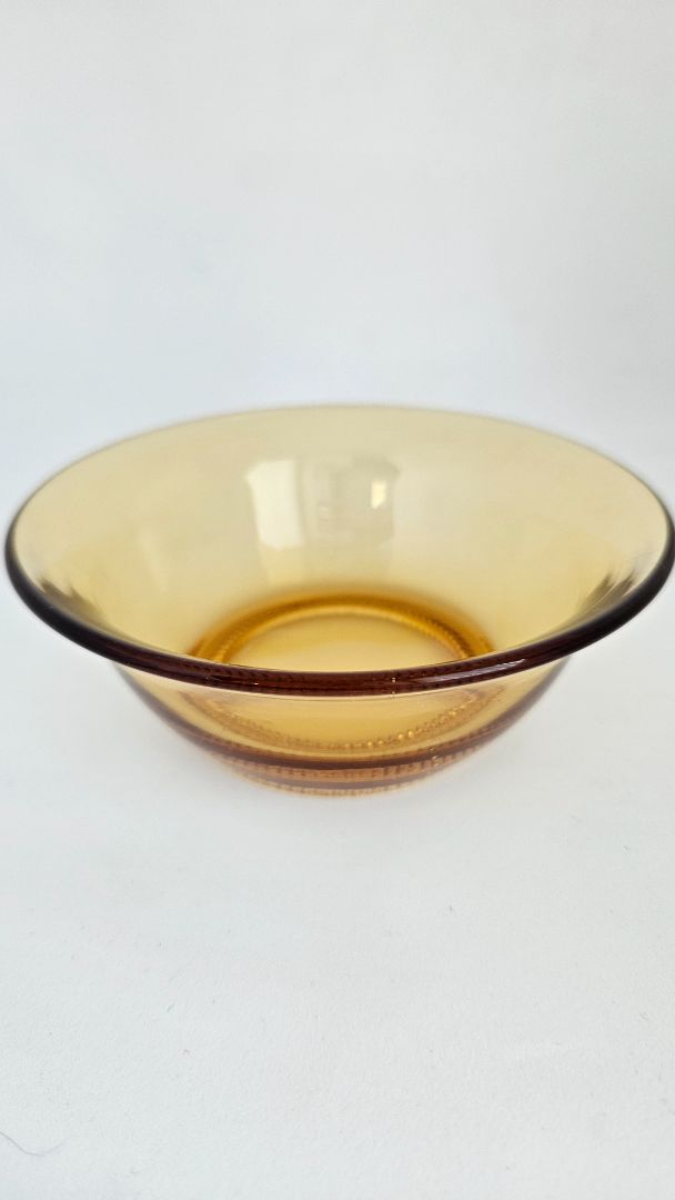 9 pcs Vintage art deco glass bowls (11.5 cm)
