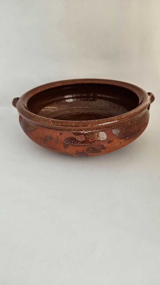 Vintage clay bowl (21 cm)
