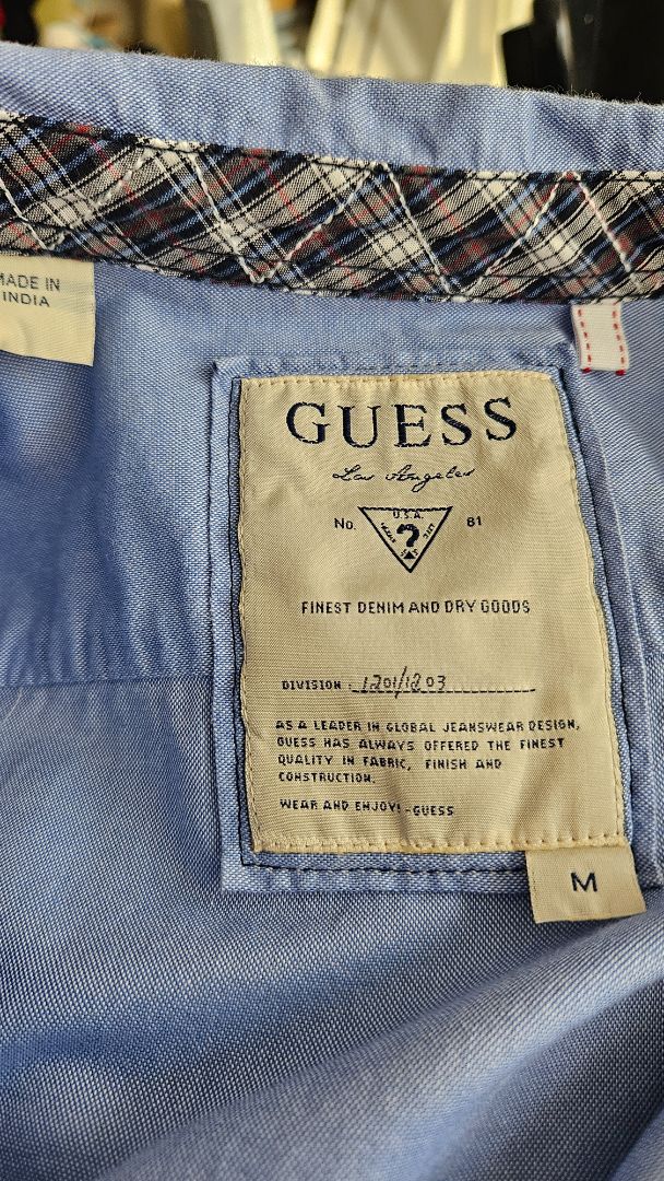 Denim shirt, M, Guess