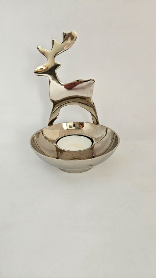 Reindeer steel candle holder, H&amp;M @Home