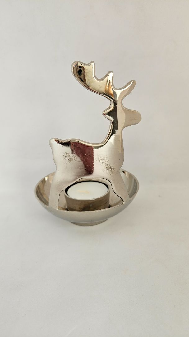 Reindeer steel candle holder, H&amp;M @Home