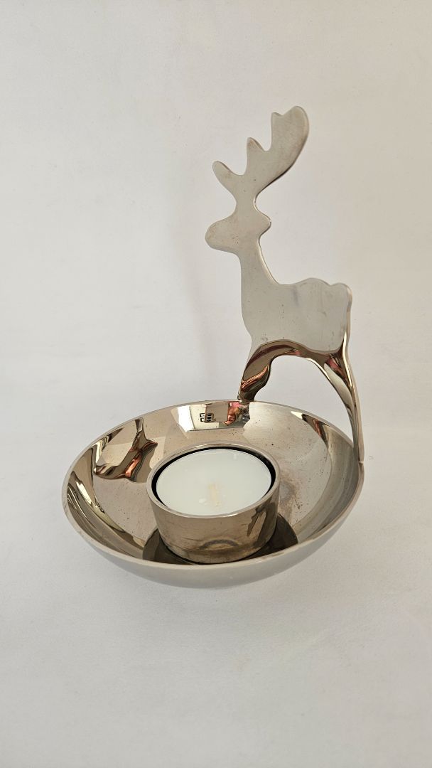Reindeer steel candle holder, H&amp;M @Home