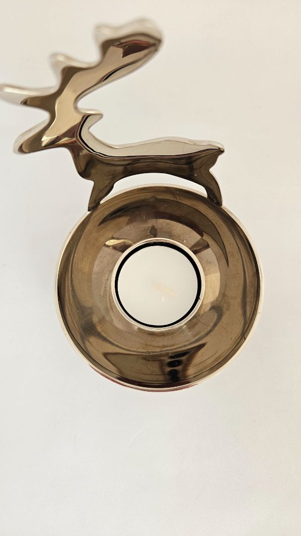 Reindeer steel candle holder, H&amp;M @Home