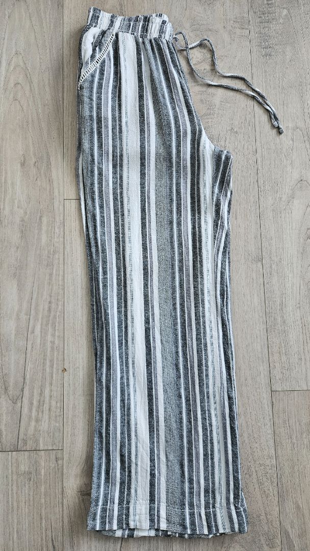 Wide linen trousers, L, Briggs