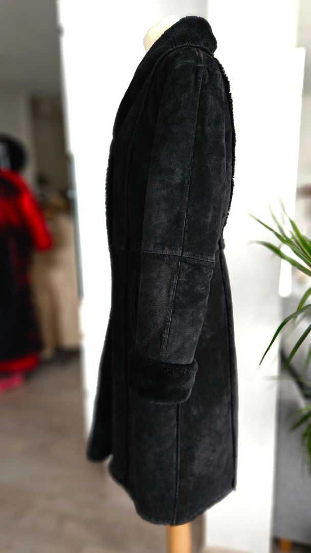 Black mocha coat, EUR 42, Saki Sweden