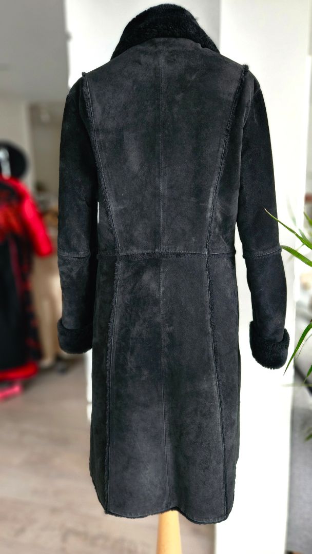Black mocha coat, EUR 42, Saki Sweden
