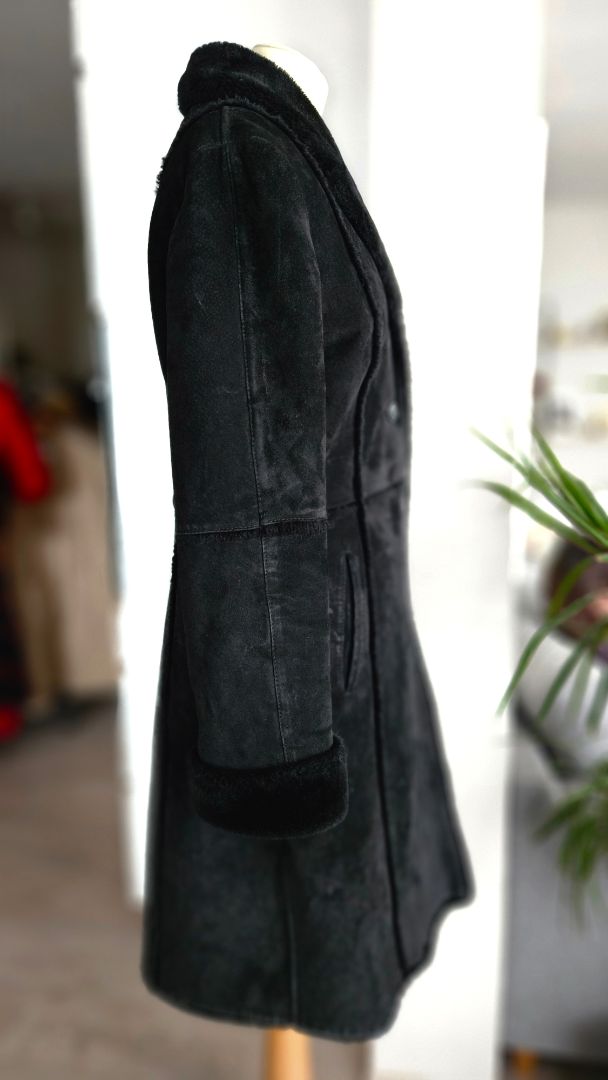 Black mocha coat, EUR 42, Saki Sweden