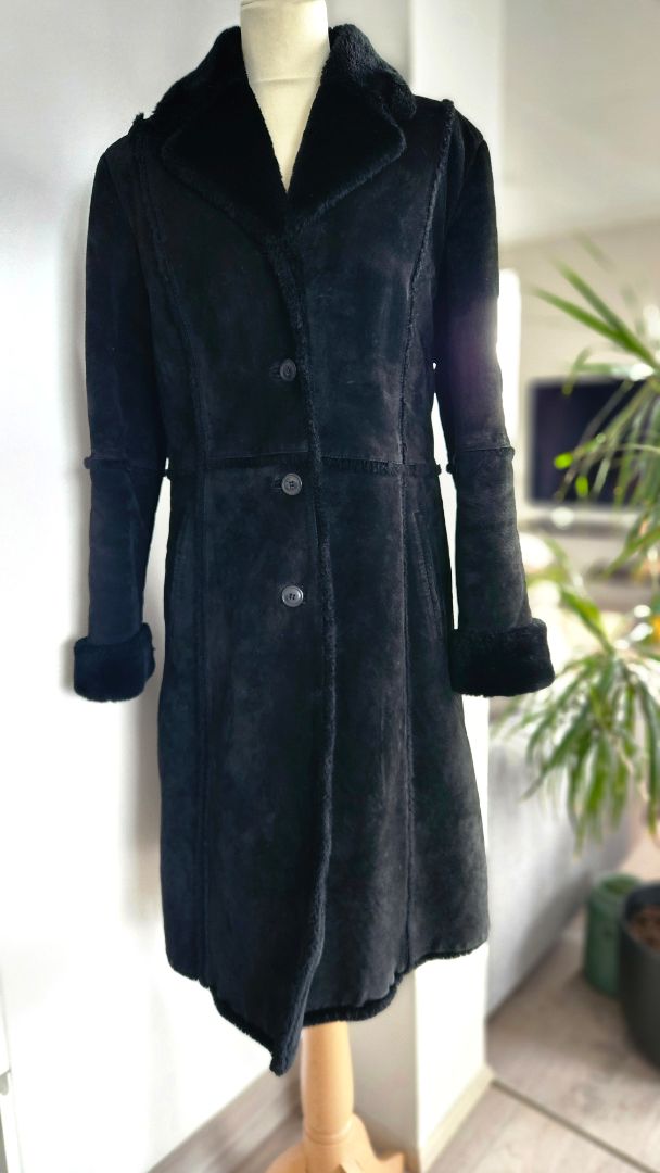 Black mocha coat, EUR 42, Saki Sweden