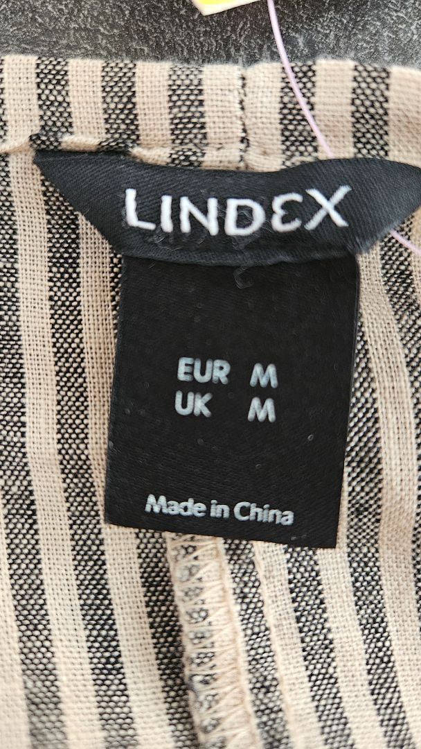 Wrapped linen skirt, M, Lindex
