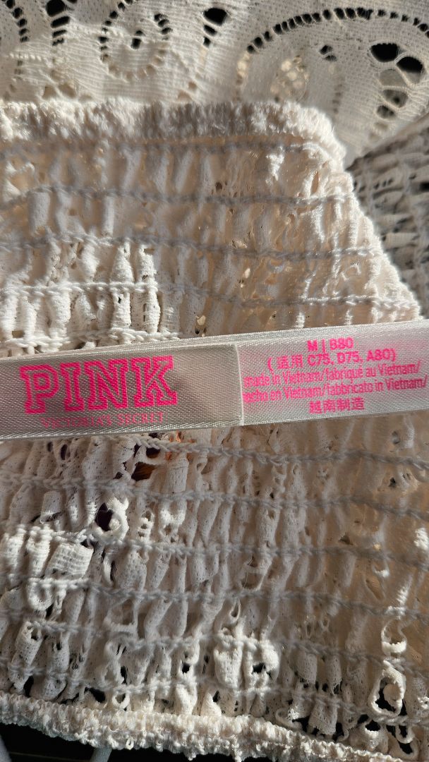 "Pink" top, M, Victoria Secret