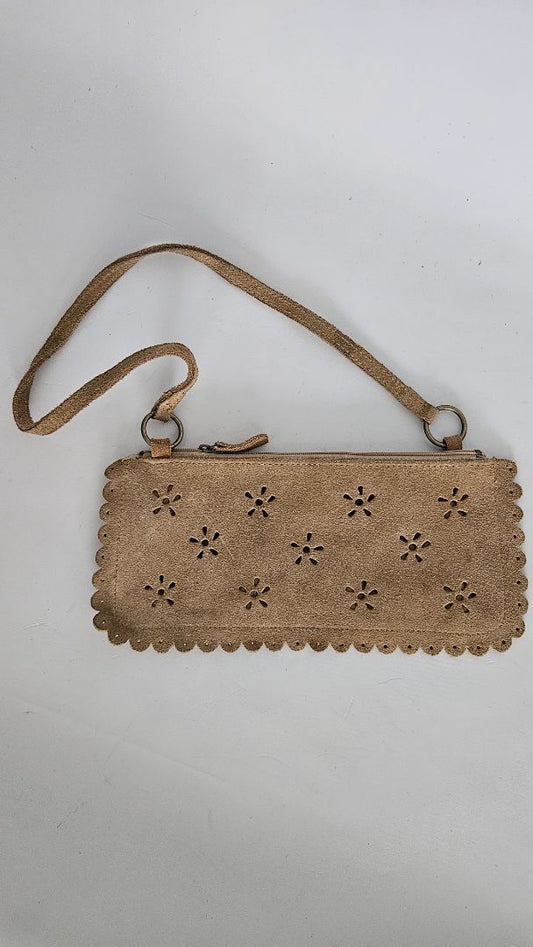 Purse (genuine leather/suede)