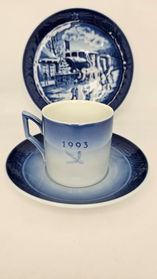 Cup &amp; Saucer 1993 (collector's item), Royal Copenhagen