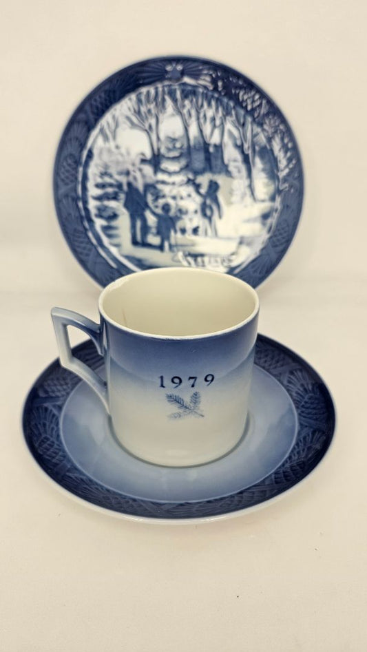 Cup &amp; Saucer 1979 (collector's item), Royal Copenhagen