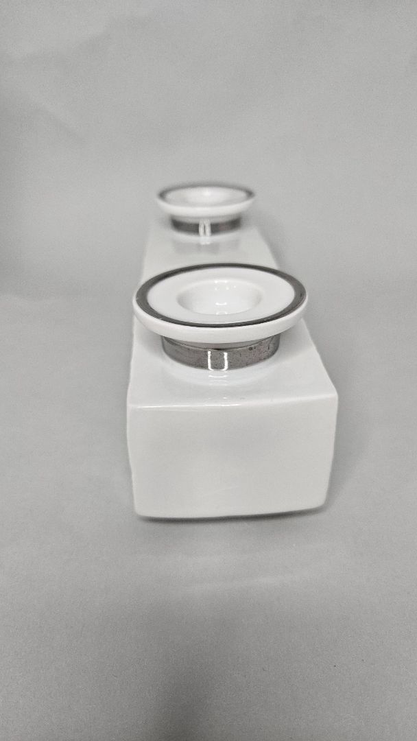 Kertastjaki fyrir 2 kerti (Vintage 1960s), Wallendorf Porcelain