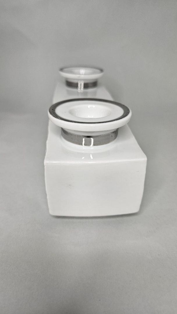 Kertastjaki fyrir 2 kerti (Vintage 1960s), Wallendorf Porcelain