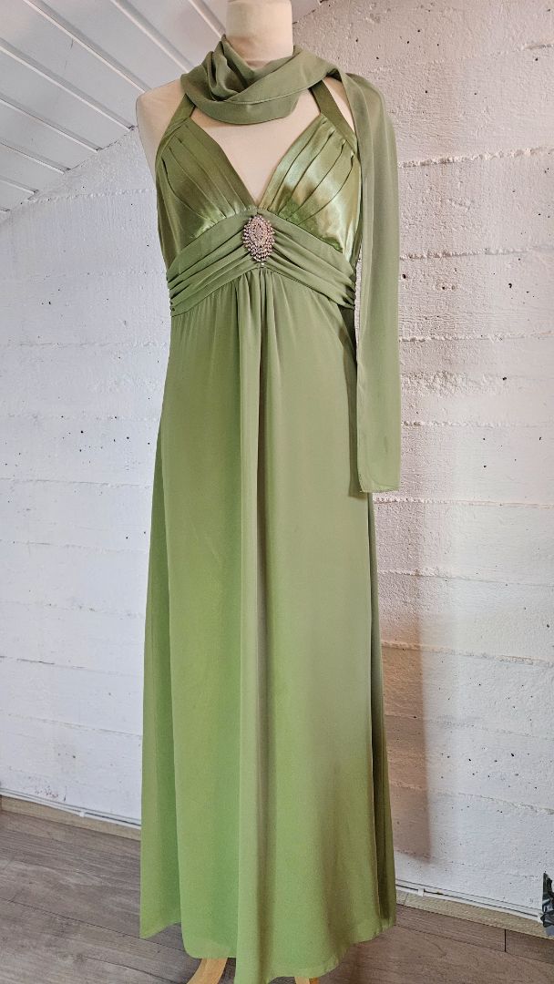 Síður kjóll #1186 (vintage 1980s), M, Chau Chau