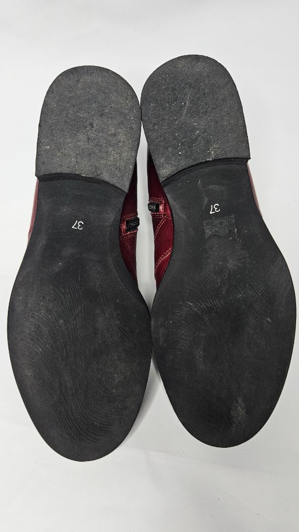 Ankle-high leather shoes, EUR 37, Six Mix