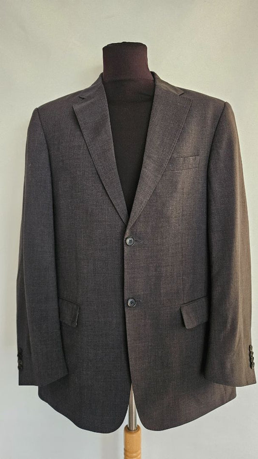 Wool blazer, 52, René Lezard