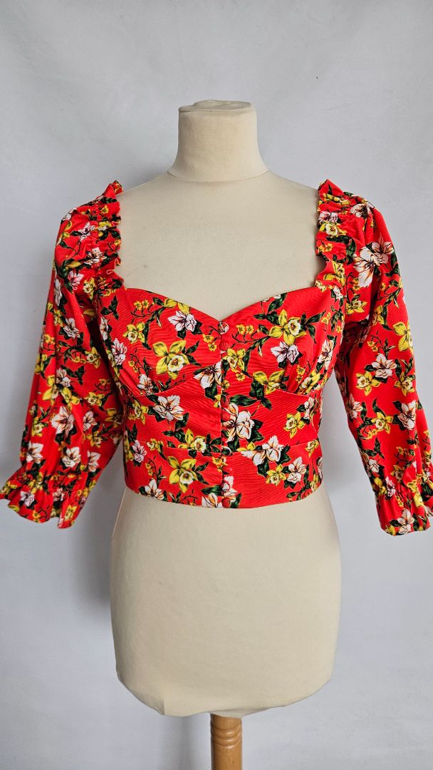 Button-down shirt/top, L, Marissa Webb