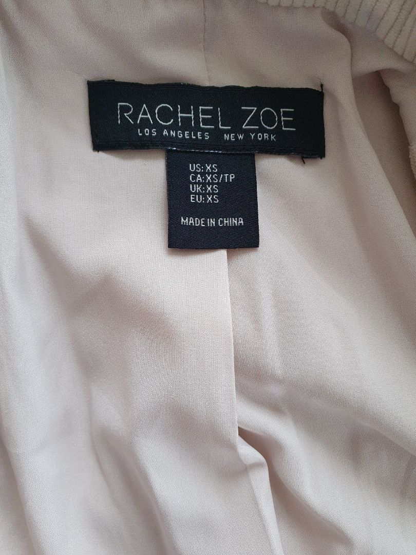 Velvet blazer, XS, Rachel Zoe