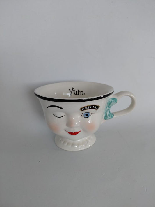Vintage Baileys cup Blinking girl (1996 Limited edition), Baileys