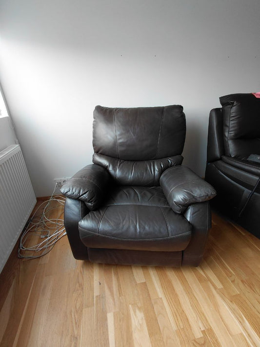 Leather armchair, La-Z-Boy