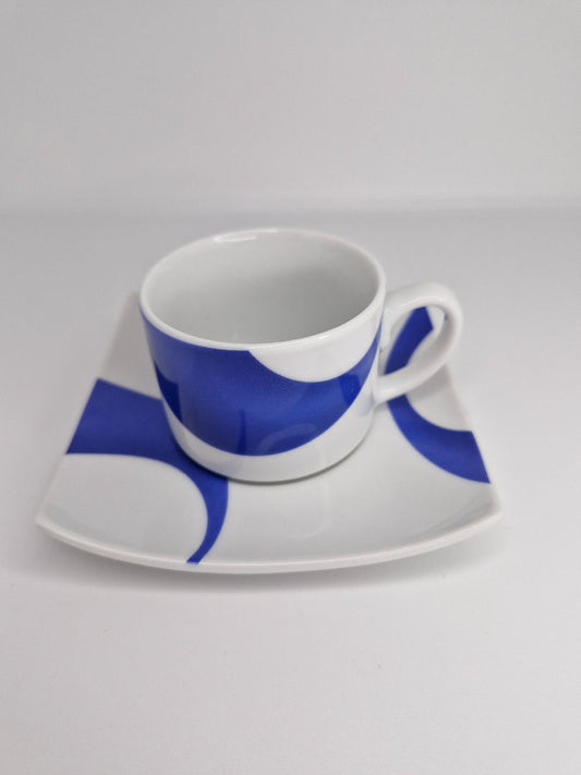 Espresso cup with saucer, Passionecasa Porcelain