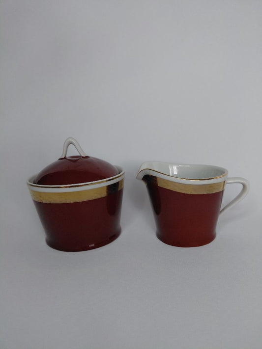 Vintage mjólkur- og sykurkar (1960-1970), Hollohaza