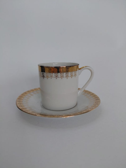 Espresso bolli með undirskál