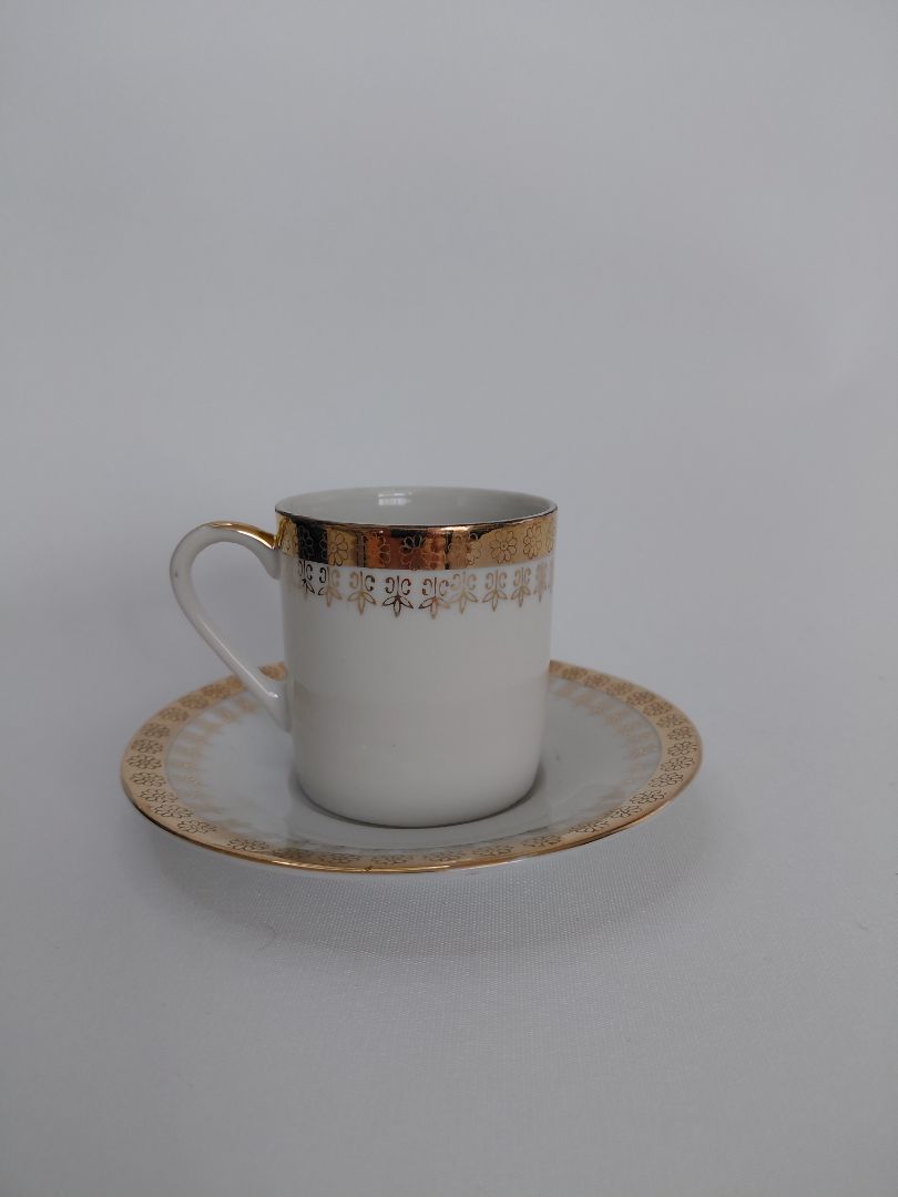 Espresso bolli með undirskál