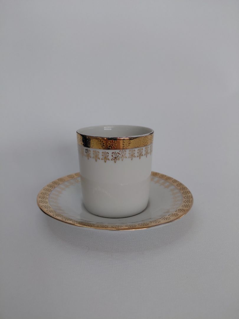 Espresso bolli með undirskál