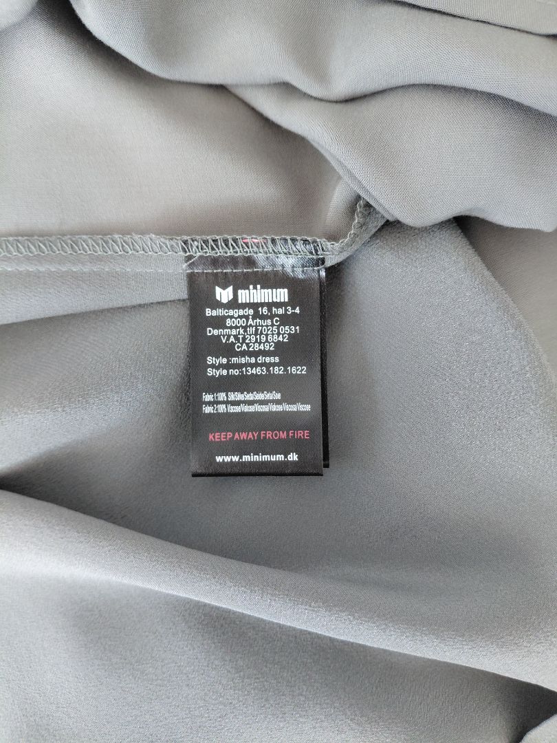 Silki oversize kjóll, EUR 36, minimum