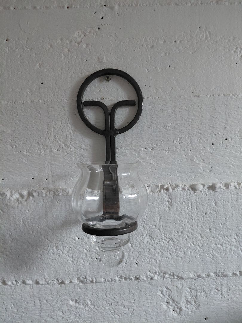 Vintage wall candle holder (1960-1970)