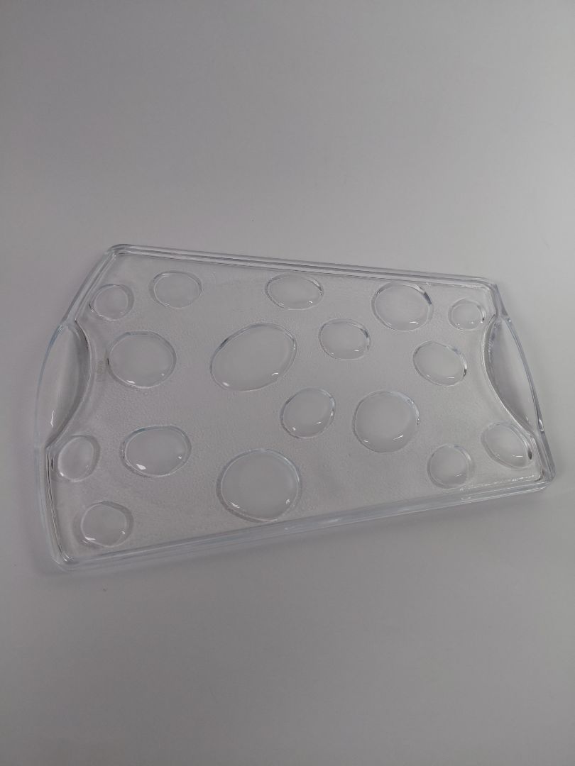 Vintage cheese tray by Cilla Person (1980s), Nybro Sweden