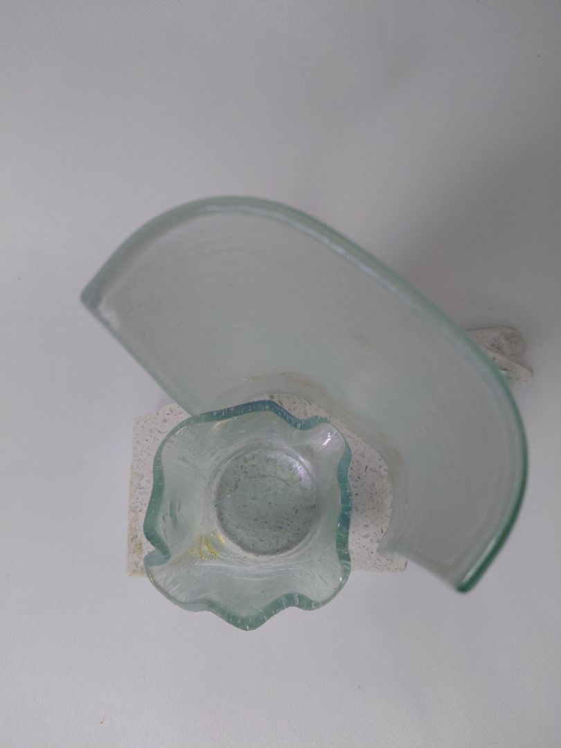 Candle holder with inscription, Fríða