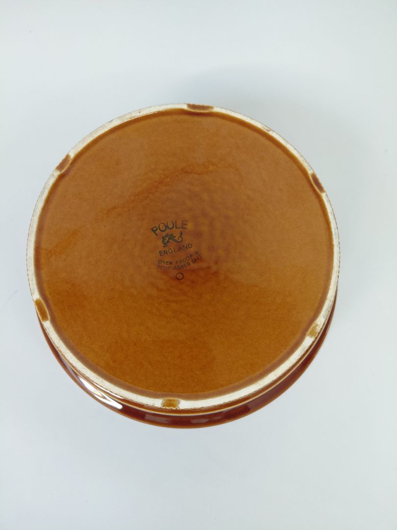 Vintage Chestnut patterned refractory mold (1970s), Poole England